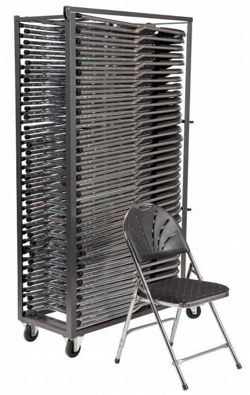Sobeltrade  Chariot de transport et de rangement pour chaises pliantes